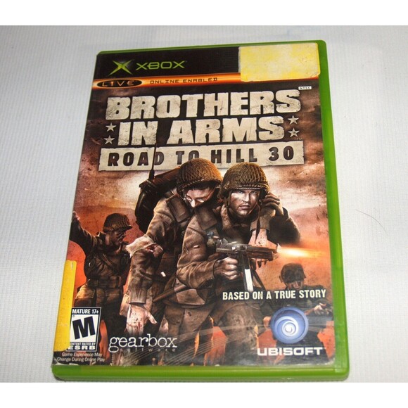 Brothers in Arms Road to Hill 30 Xbox + Map and manual Xbox - Picture 1 of 3